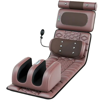 Grade Relaxation at Home – Our Luxury Foldable PU Leather Massage Mattress Blends Gentle Heating with Dual Massage Modes, Wrapping Your Body in Comfort from Head to Toe.