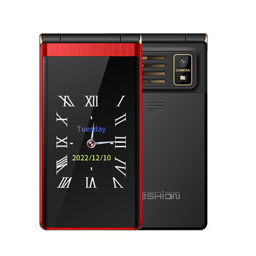 Yeemi M1 GSM 2G 2.8 Inch Dual Screen Foldable Phone FM Mp3 Mp4 Micro USB