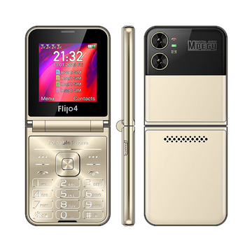 UNIWA F265 Flip Phones For Seniors 2.55'' TFT Display Multi Language