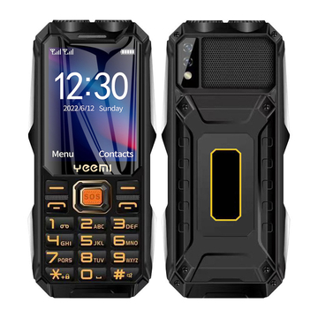YEEMI Q8 2G Mobile Phone 2.4 inch Dual SIM Cards 3000mAh MP3 FM Flashlight Loud Speaker