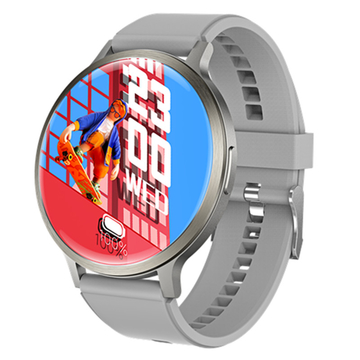 Circle Shape AMOLED Display Smart Watch Heart Rate Sensor And Customizable Theme DM90