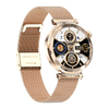 Health Monitor Smart Watch For Women Voice Control Music Player Fashional