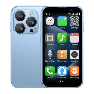 Mini 3G Smart Phone with Nami Meatal Glass Design and Multi-Language Support for Global and Accessibility