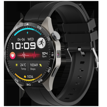 4G Smart Watch 1.43 Inch Screen 780mAh Battery 8.1 Android Global Call Heart Rate IP67 Waterproof