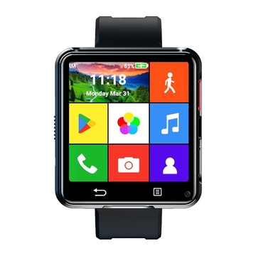 2025 S998 4G Smart Watch Android OS MTK6739 Quad Core 3GB 32GB 2.64&quot; Large Screen Dual Camera 1200mAh Removable Smartwatch