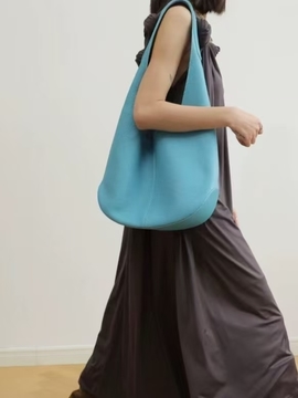 Genuine Leather Lazy Style Large-capacity Tote Bag women's shoulder bag