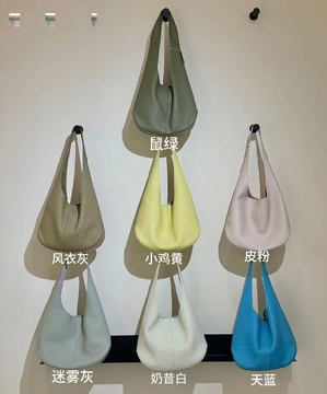 Genuine Leather Lazy Style Large-capacity Tote Bag women's shoulder bag