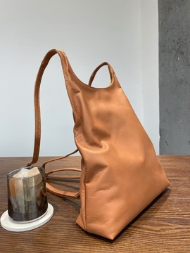 Vegetable-Tanned Cowhide genuine leather Shoulder bag&amp; Backpack  Fashion Bags for Women