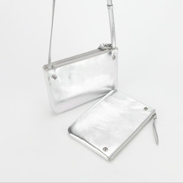 Top-Grain Oil-Waxed Cowhide genuine leather Detachable Pocket &amp; Envelope Bag  crossbody bag shoulder bag