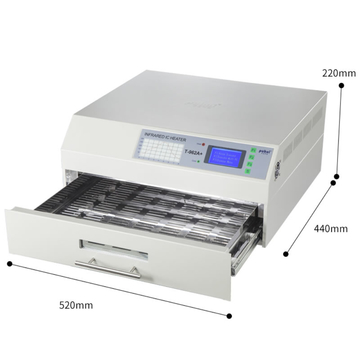 SMT Reflow Oven T962A Benchtop Infrared IC Heater 300*320mm 1500w SMT Rework Sation