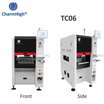 8 Heads 100 Feeders CHM-861 SMD SMT Pick and Place Machine, Auto PCB Assembly Line