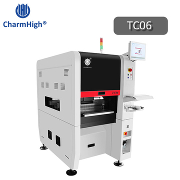 8 Heads 100 Feeders CHM-861 SMD SMT Pick and Place Machine, Auto PCB Assembly Line