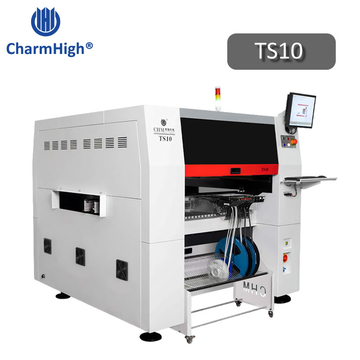 8 Heads 100 Feeders CHM-861 SMD SMT Pick and Place Machine, Auto PCB Assembly Line